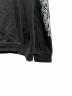 中古・古着 CHROME HEARTS (クロムハーツ) Floral Cross Horseshoe Crewneck Sweat Shirts ブラック サイズ:L：150000円