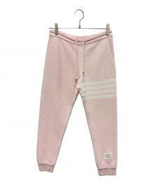 Thom Browne（トムブラウン）の古着「4-Bar Loopback Sweatpants」｜ピンク