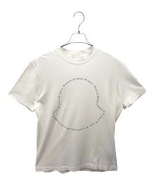MONCLER（モンクレール）の古着「ロゴTシャツ」｜ホワイト