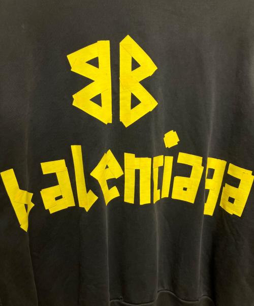 BALENCIAGA（バレンシアガ）BALENCIAGA (バレンシアガ) Inside Out Zip-Up Hoody ネイビー サイズ:XXSの古着・服飾アイテム