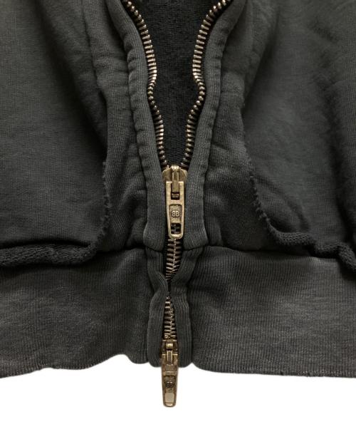 BALENCIAGA（バレンシアガ）BALENCIAGA (バレンシアガ) Inside Out Zip-Up Hoody ネイビー サイズ:XXSの古着・服飾アイテム