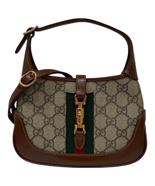 GUCCI（グッチ）GUCCI (グッチ) GGスプリーム ジャッキー1961ミニバッグ サイズ:ミニの古着・服飾アイテム