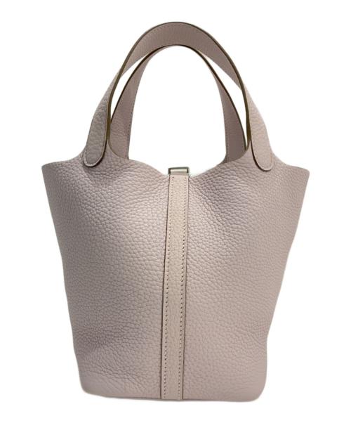 HERMES（エルメス）HERMES (エルメス) ピコタンロックPM/ハンドバッグ モーヴペール サイズ:PMの古着・服飾アイテム