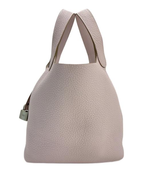 HERMES（エルメス）HERMES (エルメス) ピコタンロックPM/ハンドバッグ モーヴペール サイズ:PMの古着・服飾アイテム