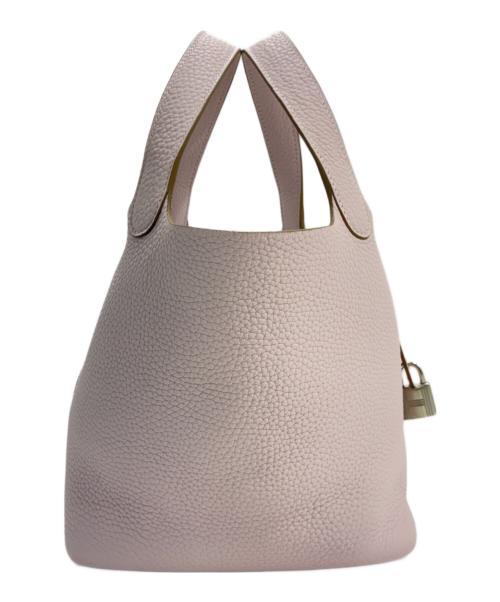 HERMES（エルメス）HERMES (エルメス) ピコタンロックPM/ハンドバッグ モーヴペール サイズ:PMの古着・服飾アイテム