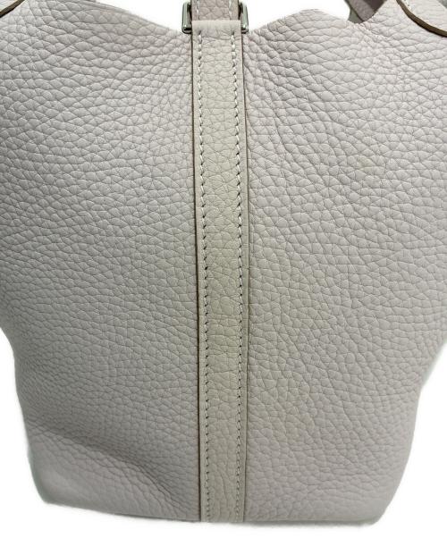 HERMES（エルメス）HERMES (エルメス) ピコタンロックPM/ハンドバッグ モーヴペール サイズ:PMの古着・服飾アイテム
