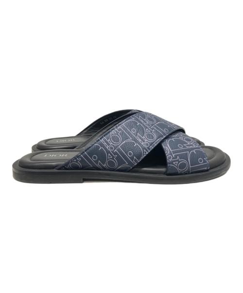 Dior（ディオール）Dior (ディオール) Alias Sandal ネイビー サイズ:42の古着・服飾アイテム