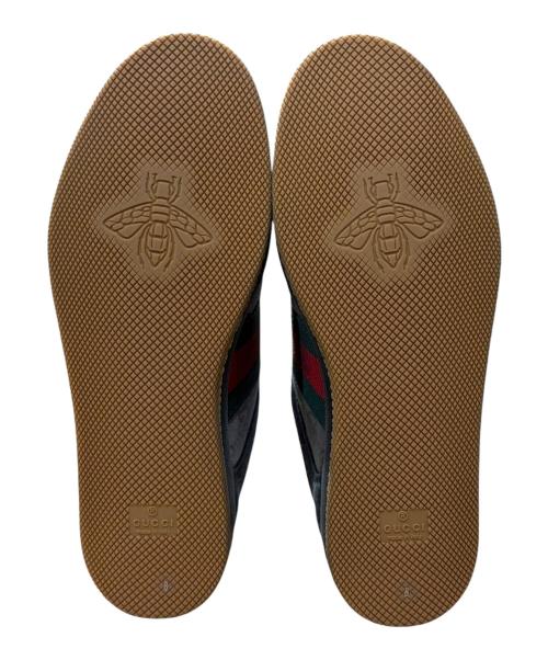 GUCCI（グッチ）GUCCI (グッチ) ACE GG SUPREME SNEAKER ブラック サイズ:8の古着・服飾アイテム