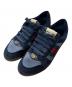 GUCCI（グッチ）の古着「ACE GG SUPREME SNEAKER」｜ブラック