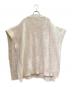 HERMES (エルメス) ウールポンチョニット/Wool Poncho Knit Sweater/2904D3 ホワイト サイズ:34：100000円