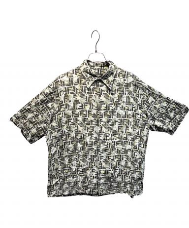 中古・古着通販】FENDI (フェンディ) ズッカ総柄半袖シャツ グリーン