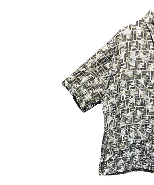 FENDI（フェンディ）FENDI (フェンディ) ズッカ総柄半袖シャツ グリーン サイズ:SIZE 39の古着・服飾アイテム