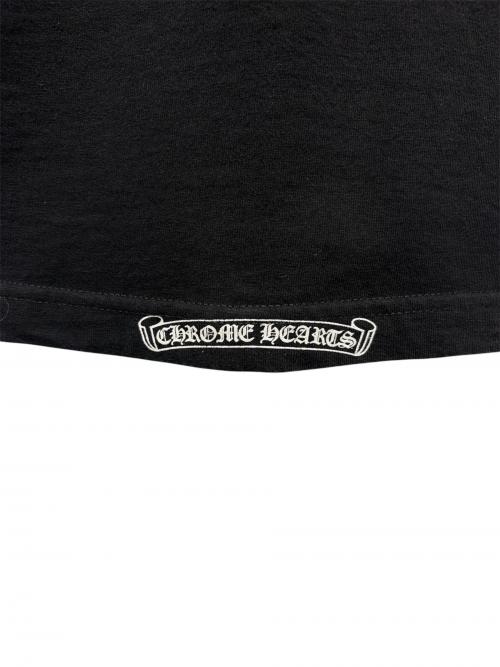 CHROME HEARTS（クロムハーツ）CHROME HEARTS (クロムハーツ) WELCOME TO FABULOUS LAS VEGAS T-shirt ブラック サイズ:Ⅼの古着・服飾アイテム