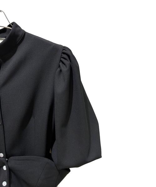 DESTREE（デストレー）DESTREE (デストレー) パフスリーブコルセットブラウス ブラック サイズ:Sの古着・服飾アイテム