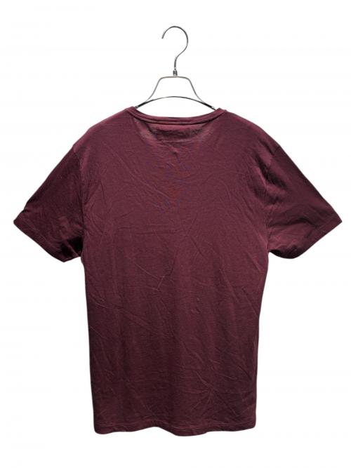 GUCCI（グッチ）GUCCI (グッチ) ロゴTシャツ ワインレッド サイズ:Mの古着・服飾アイテム