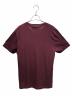 GUCCI (グッチ) ロゴTシャツ ワインレッド サイズ:M：17000円