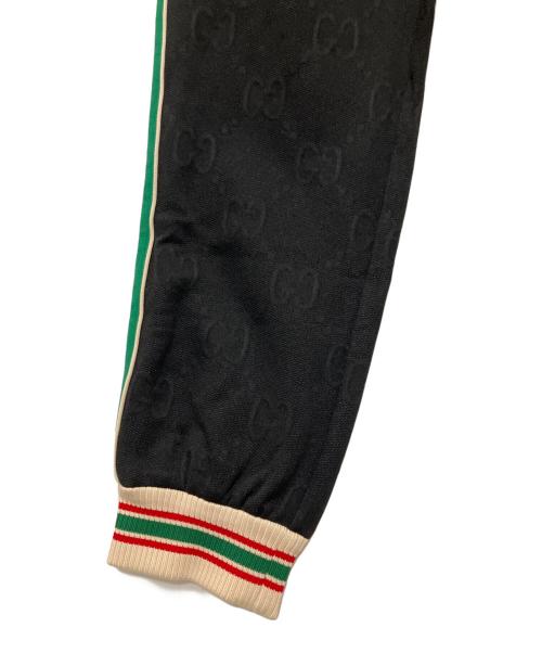 GUCCI（グッチ）GUCCI (グッチ) GGジャガードスウェットパンツ ブラック サイズ:XSの古着・服飾アイテム
