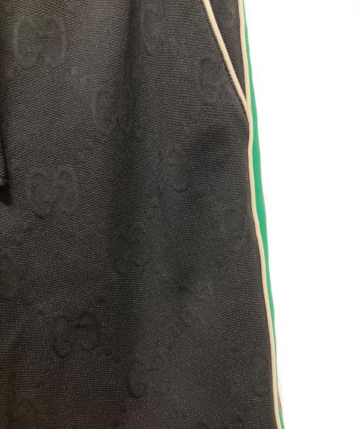 GUCCI（グッチ）GUCCI (グッチ) GGジャガードスウェットパンツ ブラック サイズ:XSの古着・服飾アイテム