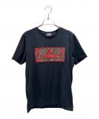 FENDIフェンディ）の古着「ロゴTシャツ/ズッカ」｜ブラック