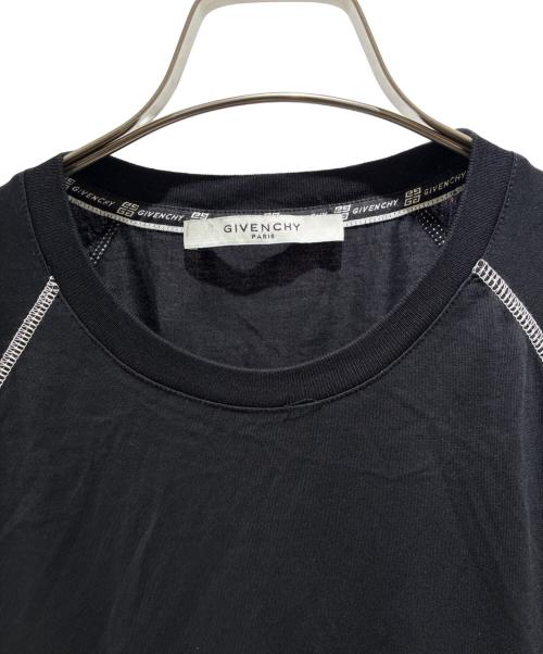 GIVENCHY（ジバンシィ）GIVENCHY (ジバンシィ) ステッチロゴTシャツ ブラック サイズ:Sの古着・服飾アイテム