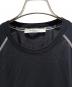 中古・古着 GIVENCHY (ジバンシィ) ステッチロゴTシャツ ブラック サイズ:S：30000円