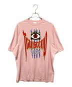BURBERRYバーバリー）の古着「スローガンプリントTシャツ」｜ピンク