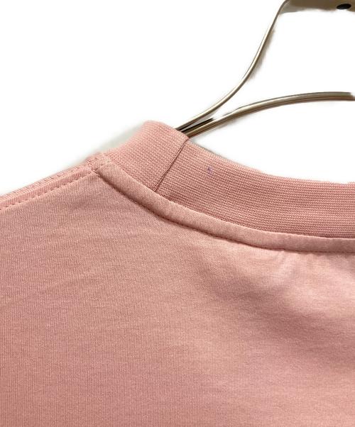 BURBERRY（バーバリー）BURBERRY (バーバリー) スローガンプリントTシャツ ピンク サイズ:Ｌの古着・服飾アイテム