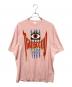 BURBERRY（バーバリー）の古着「スローガンプリントTシャツ」｜ピンク