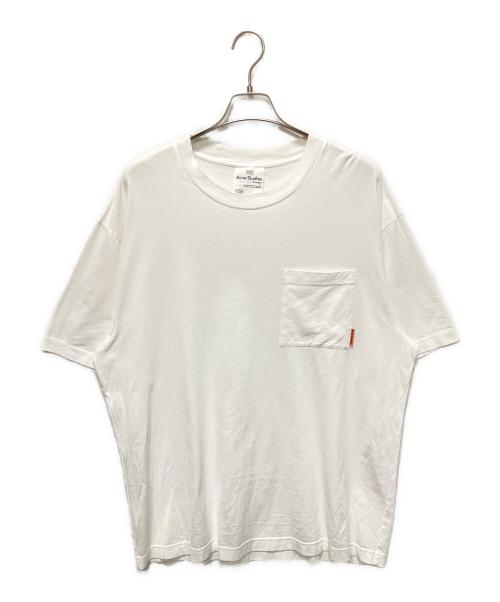 Acne studios（アクネ ストゥディオズ）Acne studios (アクネ ストゥディオズ) ポケットTシャツ ホワイト サイズ:Ⅼの古着・服飾アイテム