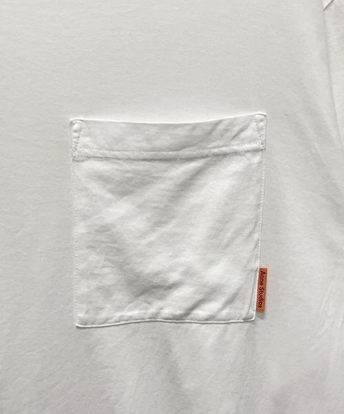 Acne studios（アクネ ストゥディオズ）Acne studios (アクネ ストゥディオズ) ポケットTシャツ ホワイト サイズ:Ⅼの古着・服飾アイテム