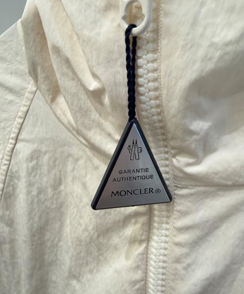MONCLER（モンクレール）MONCLER (モンクレール) EURIDICE/ウインドブレーカー アイボリー サイズ:00の古着・服飾アイテム