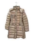MONCLERモンクレール）の古着「HERMINE/ダウンコート」｜ベージュ