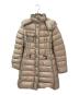 MONCLER（モンクレール）の古着「HERMINE/ダウンコート」｜ベージュ