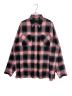 GIVENCHY（ジバンシィ）の古着「4Gオンブレチェックシャツ」｜ピンク