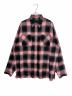 GIVENCHY（ジバンシィ）の古着「4Gオンブレチェックシャツ」｜ピンク