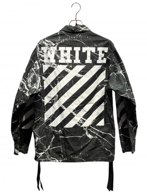 OFFWHITE（オフホワイト）OFFWHITE (オフホワイト) バイアスロゴジャケット ブラック サイズ:Mの古着・服飾アイテム