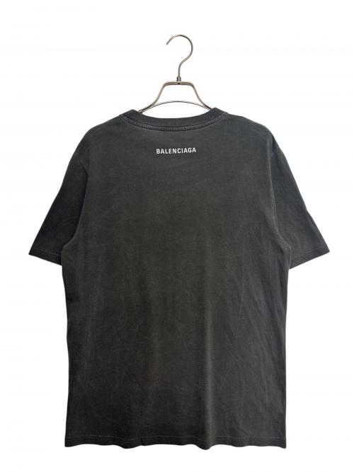 BALENCIAGA（バレンシアガ）BALENCIAGA (バレンシアガ) PARIS TEE グレー サイズ:Sの古着・服飾アイテム