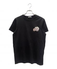 MONCLER（モンクレール）の古着「MAGLIA TEE/E20918032500 8390Y」｜ブラック