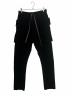 DRKSHDW（ダークシャドウ）の古着「CREATCH CARGO PANTS」｜ブラック