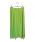 PLEATS PLEASE (プリーツプリーズ) プリーツスカート 黄緑 サイズ:5：42000円