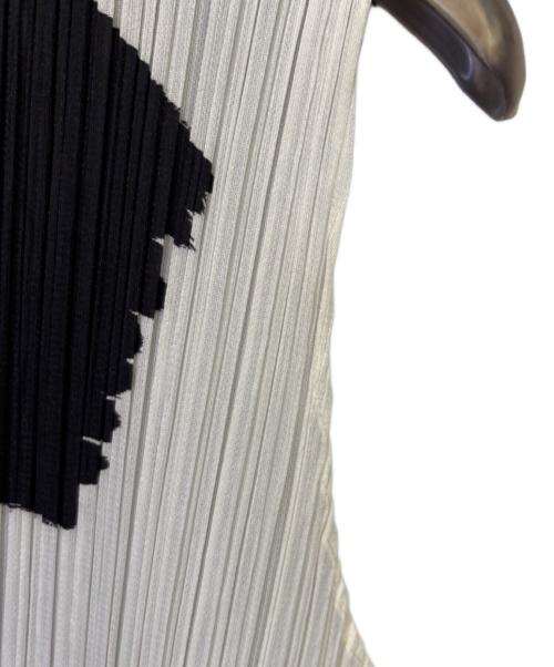 PLEATS PLEASE（プリーツプリーズ）PLEATS PLEASE (プリーツプリーズ) ノースリーブチュニック マルチカラー サイズ:4の古着・服飾アイテム