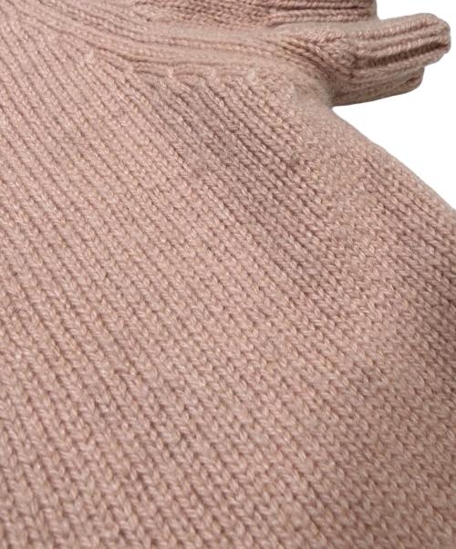 HERMES（エルメス）HERMES (エルメス) カシミア半袖ニット ピンク サイズ:36の古着・服飾アイテム