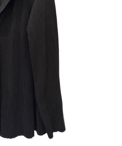 PLEATS PLEASE（プリーツプリーズ）PLEATS PLEASE (プリーツプリーズ) プリーツテーラードジャケット ブラック サイズ:2の古着・服飾アイテム