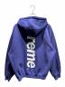 SUPREME (シュプリーム) Satin Applique Hooded Sweat Shirt ブルー サイズ:L：30000円