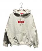 SUPREMEシュプリーム）の古着「Box Logo Hooded Sweatshirt」｜ベージュ