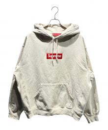 SUPREME（シュプリーム）の古着「Box Logo Hooded Sweatshirt」｜ベージュ
