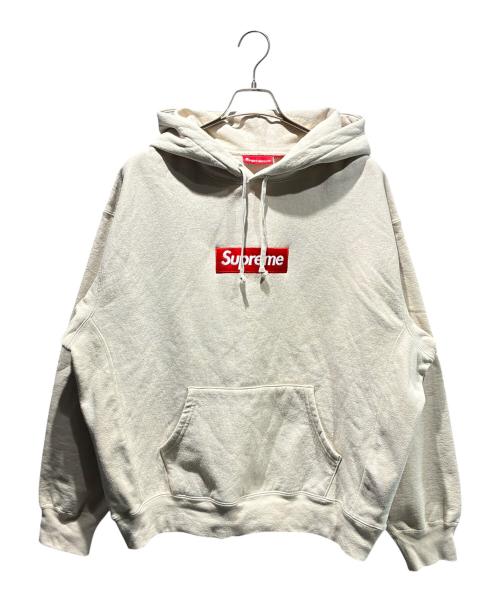 SUPREME（シュプリーム）SUPREME (シュプリーム) Box Logo Hooded Sweatshirt ベージュ サイズ:Lの古着・服飾アイテム