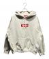 SUPREME（シュプリーム）の古着「Box Logo Hooded Sweatshirt」｜ベージュ
