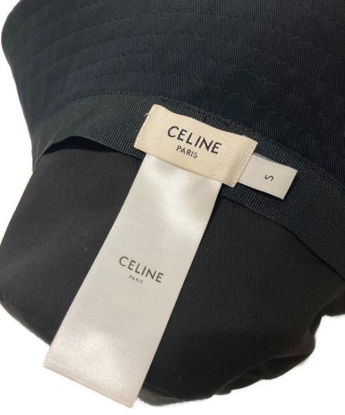 CELINE（セリーヌ）CELINE (セリーヌ) バケットハット ブラック サイズ:Ｓの古着・服飾アイテム