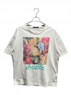 LOUIS VUITTONルイ ヴィトン）の古着「フラワープリントTシャツ」｜ホワイト
